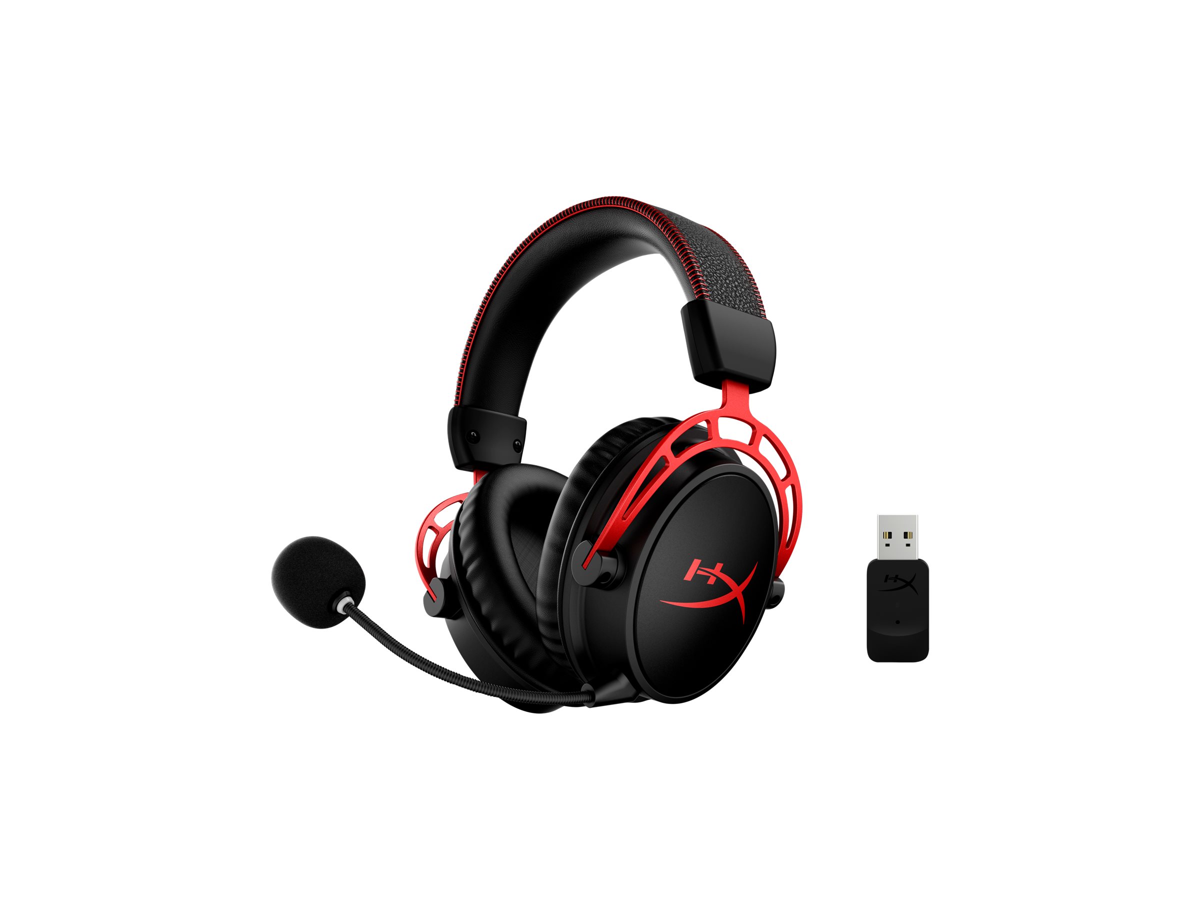 HyperX Cloud Alpha - trådløst gaming-headset (sort-rød)