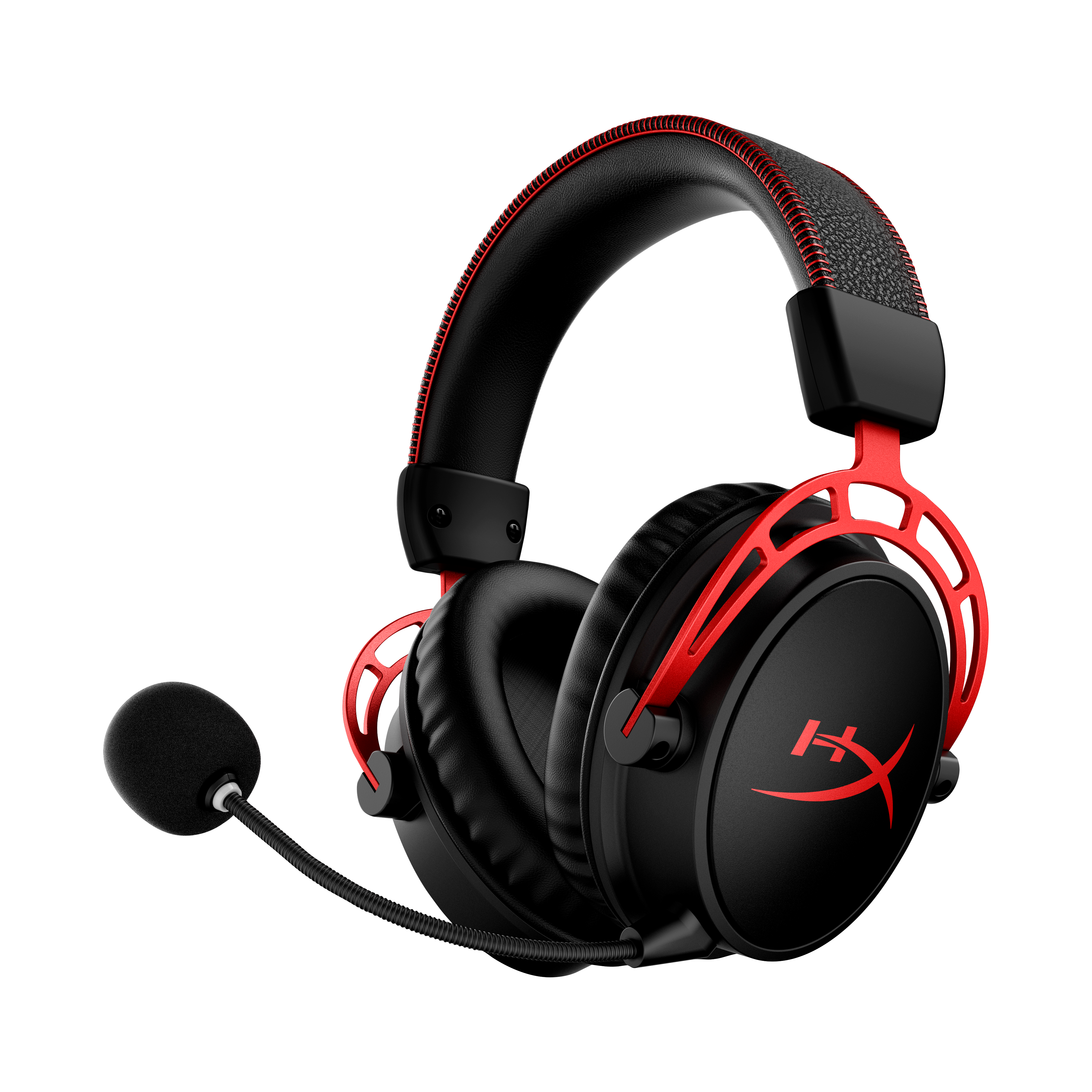 Gaming headset HP HyperX Cloud Alpha - rød/sort, trådløst