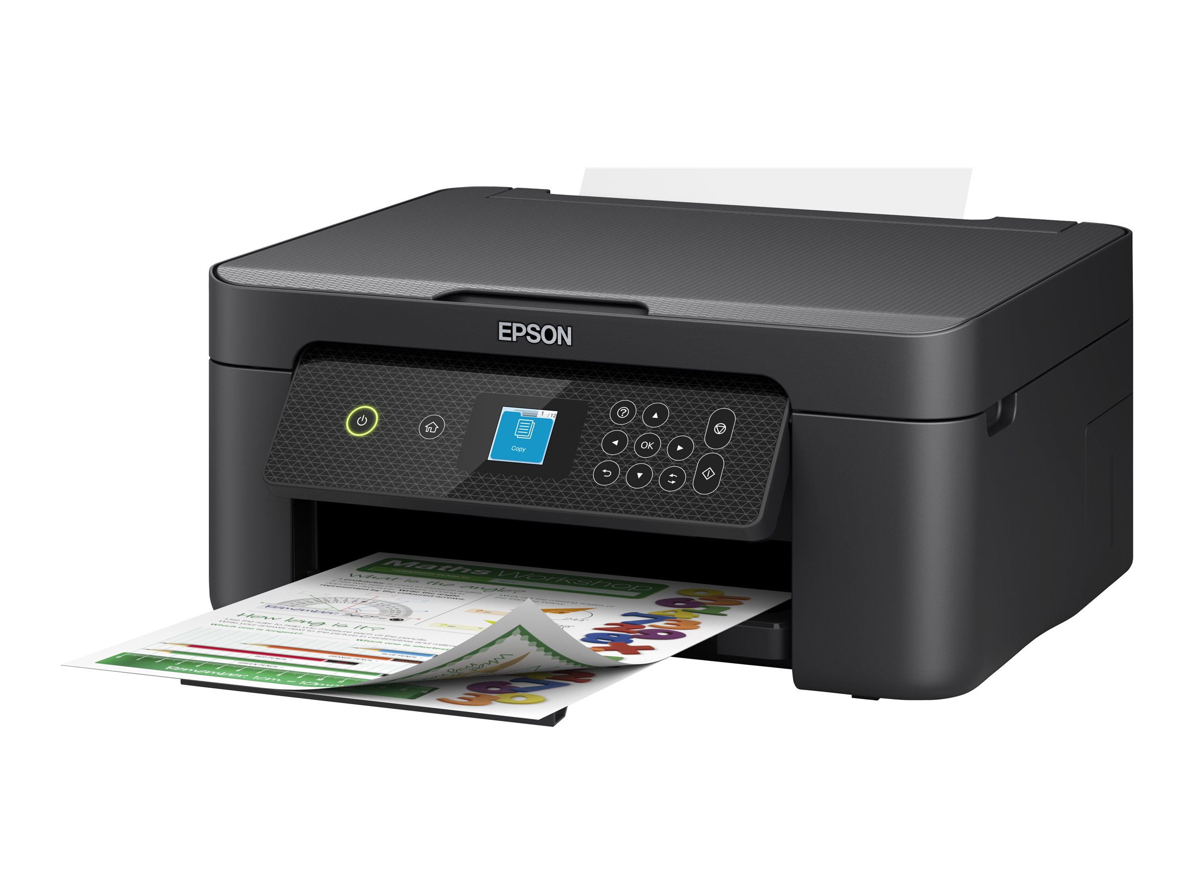 Epson Expression Home XP-3200 - Multifunktionsprinter - farve - blækprinter - A4/Legal (medie) - op til 10 spm (udskriver) - 100 ark - USB, Wi-Fi - sort