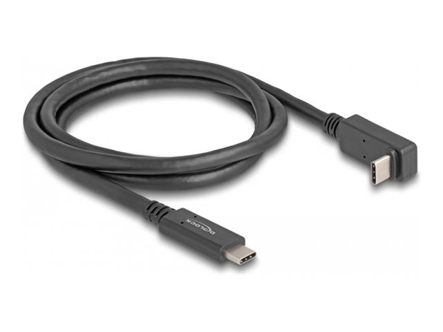 Delock USB Type-C kabel 1m Sort