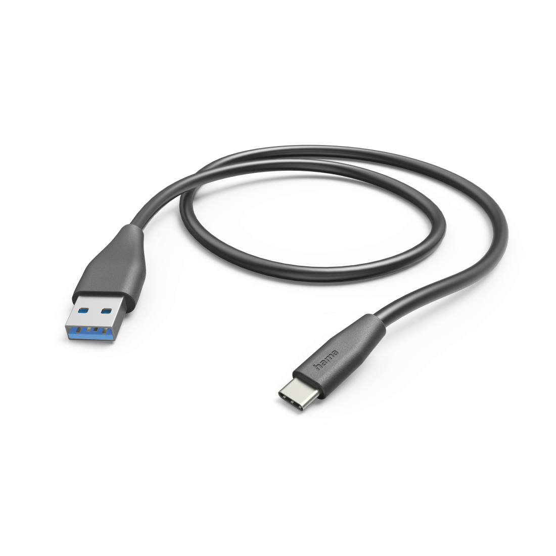 Hama 00201595 USB-A to USB-C 1,5m Sort billede