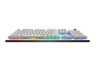 Alienware Tri-Mode AW920K Tastatur Mekanisk AlienFX per-nøgle RGB/16,8 millioner farver Trådløs Kablet Amk. engelsk