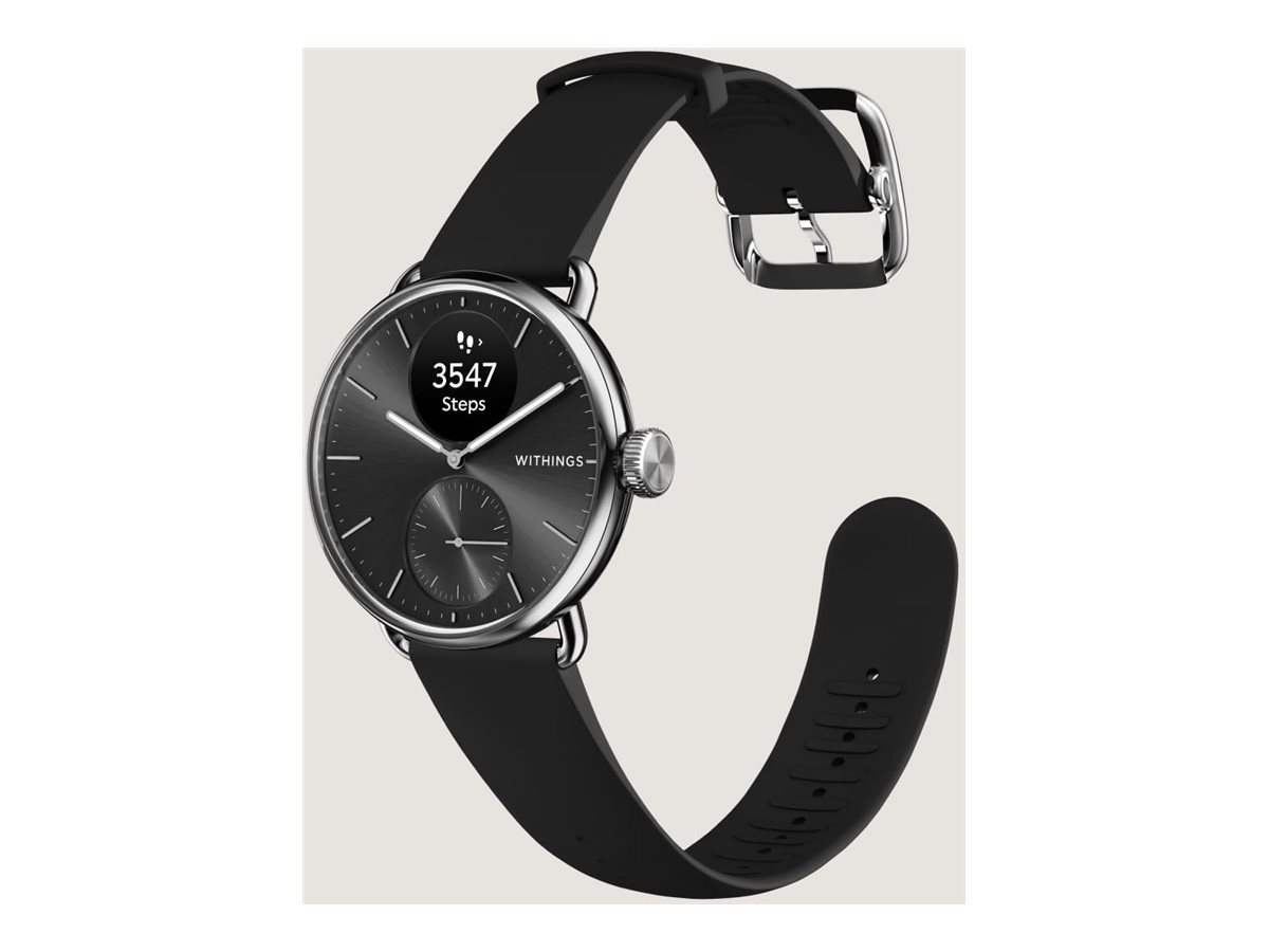 Withings Scanwatch 2 - 38mm Unisex Smartwatch i Sort med Hjerteovervågning