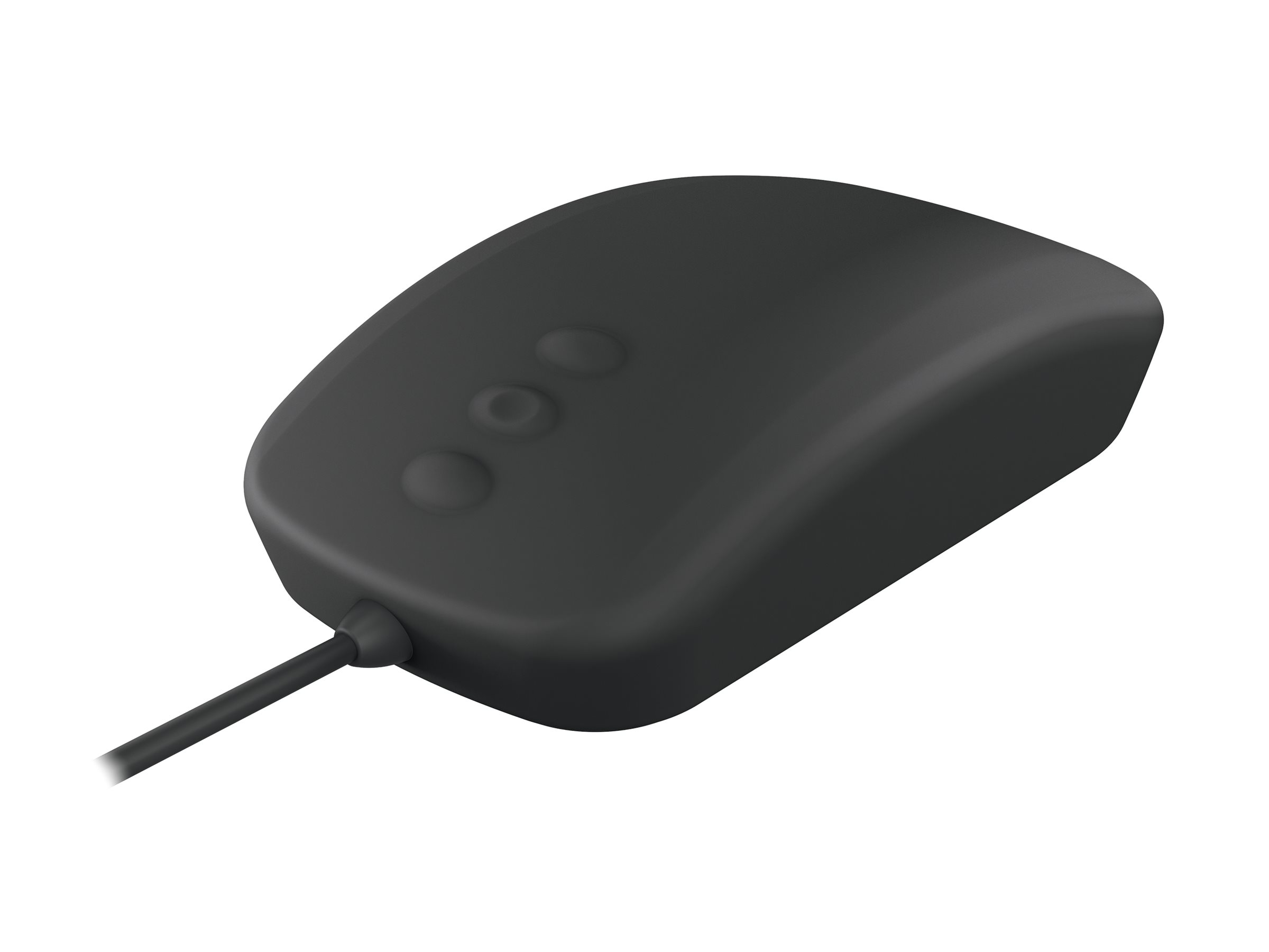 Contour Active Key Medical QuickClean AK-PMH3 - Standard Sized - mus - ergonomisk - medicinsk, hygiejnisk design - højre- og venstrehåndet - optisk - 5 knapper - kablet - USB - sort