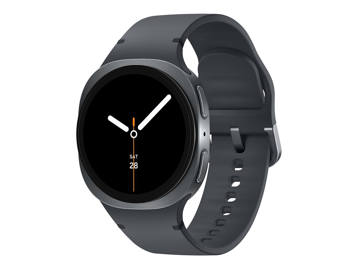 Smartwatch Samsung Galaxy Watch 8 40 mm - AMOLED 1,3" - Grafit - Wi‑Fi & GPS