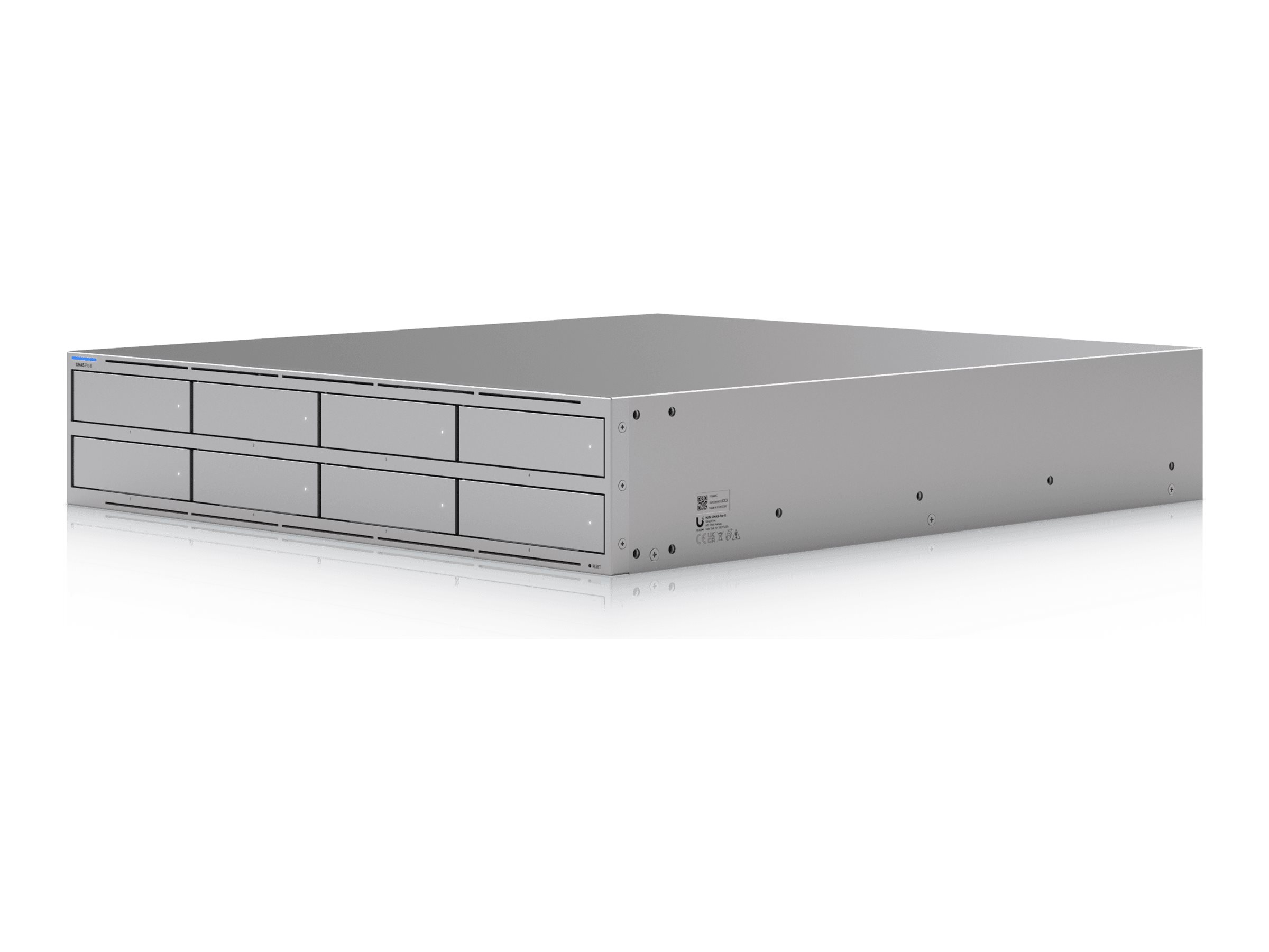 Ubiquiti UniFi UNAS Pro 8 - NAS-server - rackversion - RAM 16 GB - 2U