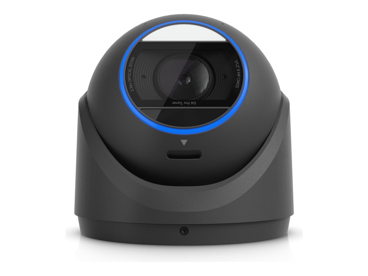 Ubiquiti G6 Pro Turret, IP-sikkerhedskamera, Indendørs & udendørs, Ledningsført, ARM Cortex-A53, Loft/væg, Sort