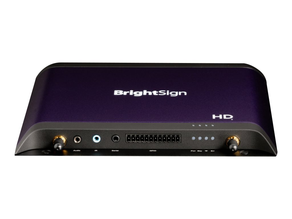 BrightSign HD226 - Digital signage afspiller - BrightSign OS - 1080p - 60 fps