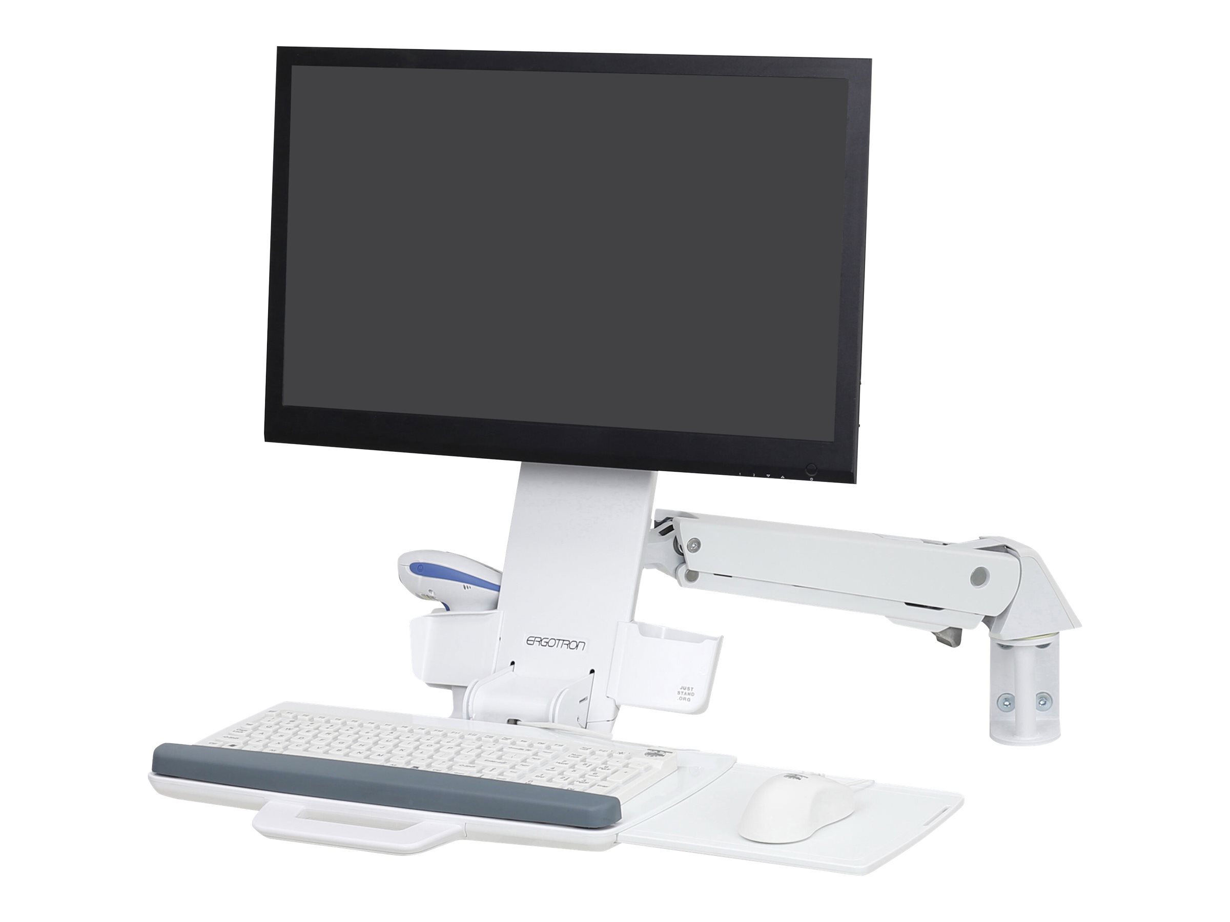Ergotron StyleView Sit-Stand Combo Monteringssæt LCD-display/tastatur/mus/stregkodescanner Op til 24"