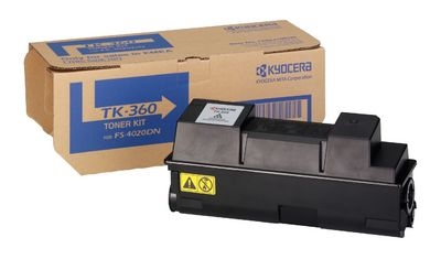 Kyocera Tonerkassette sort 20.000 sider TK-360 Modsvarer: N/A