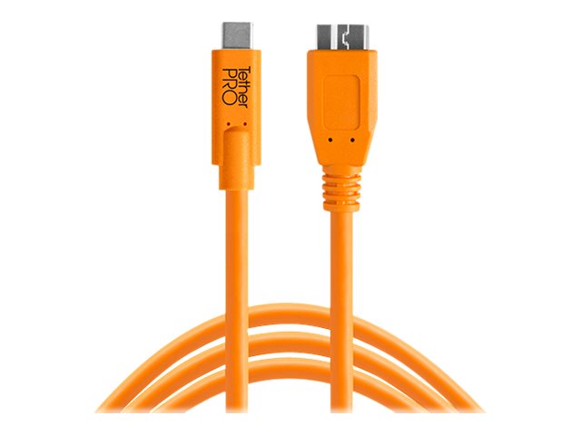 Tether Tools TetherPro - USB-C cable - 24 pin USB-C to Micro-USB Type B - 4.6 m