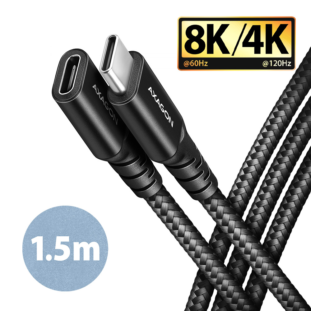 AXAGON BUCM32-CF15AB - USB extension cable - 24 pin USB-C to 24 pin USB-C