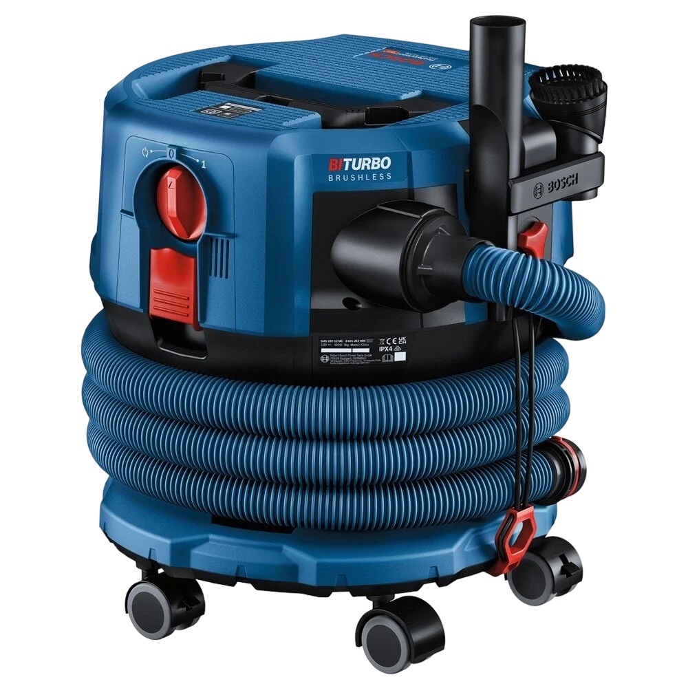 Bosch GAS 18V-12 MC Professional 18V Støvsuger Beholder 12L Intet batteri