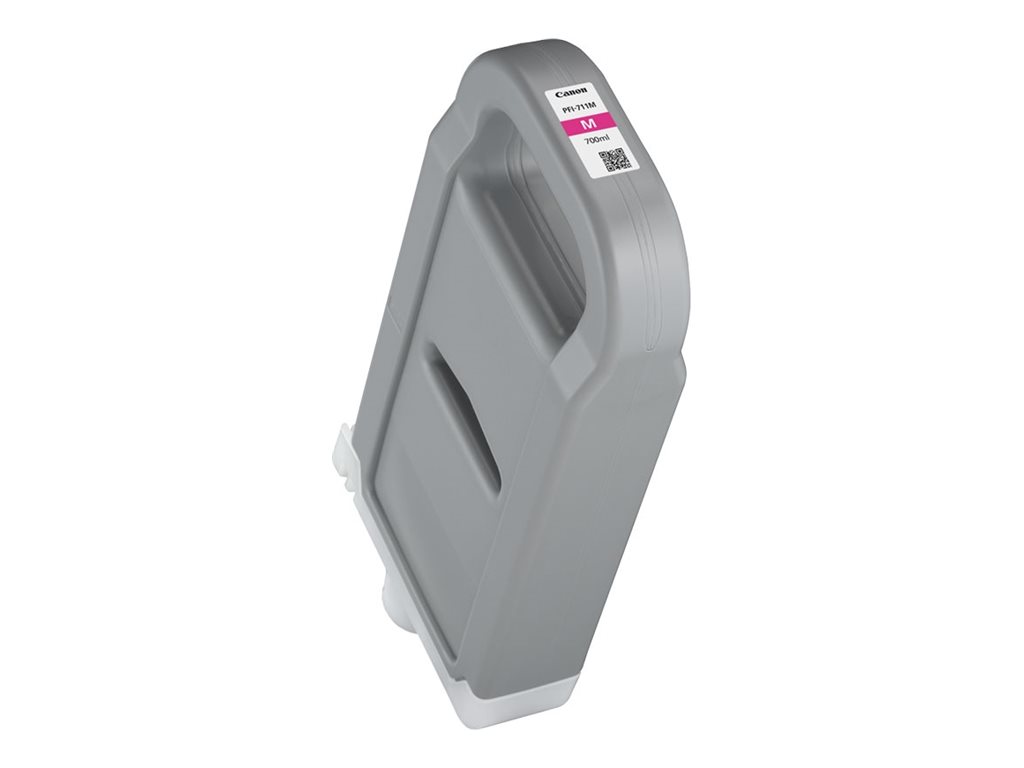 Canon PFI-711 M - 700 ml - magenta - original - blækbeholder - for imagePROGRAF TX-2000, TX-2100, TX-3000, TX-3100, TX-3200, TX-4000, TX-4100, TX-4200