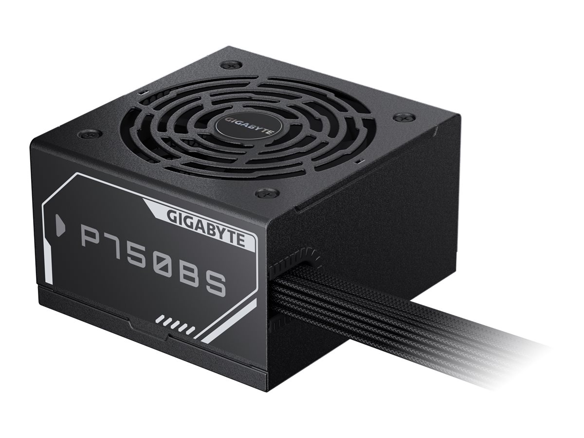 Gigabyte P750BS - Strømforsyning (intern) - ATX12V - 80 PLUS Bronze - 200 - 240 V - 750 Watt - aktiv PFC