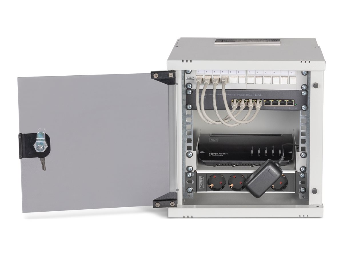 DIGITUS SOHO PRO Series - cabinet - 315x300 mm (WxD) - 6U