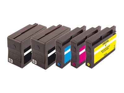 Peach Combi-Pack PLUS H932XL/H933XL Sort Gul Cyan Magenta Blæk PI300-578