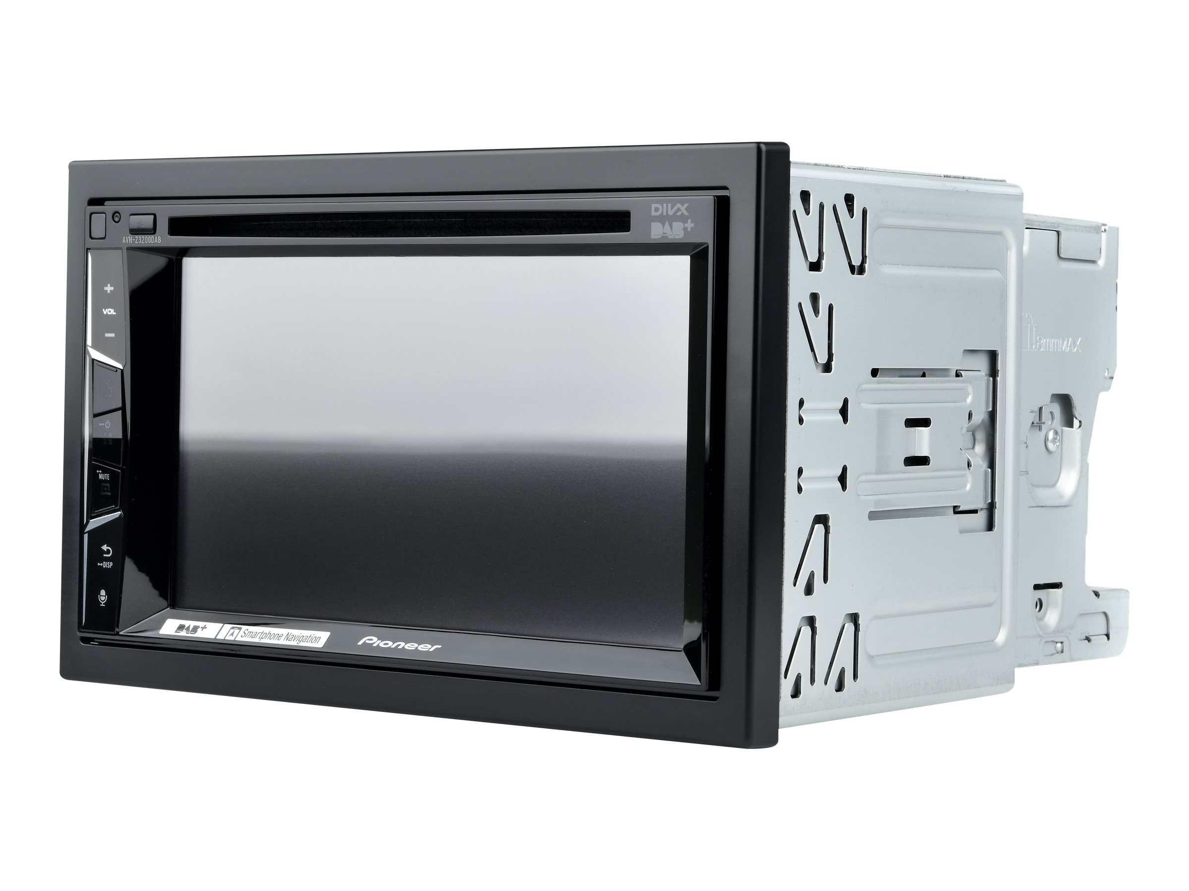 Pioneer AVH-Z3200DAB - DVD-modtager - display - 6.2 - berøringsskærm - in-dash enhed - Double-DIN - 50 watt x 4