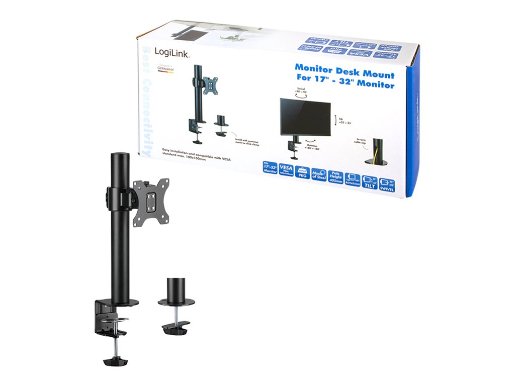 LogiLink Monitor mount 17-32" steel 9 kg max.