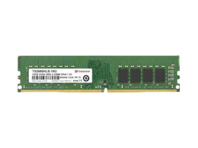 Transcend DDR4 SDRAM 16GB 2666MHz CL19 Ikke-ECC DIMM 288-PIN