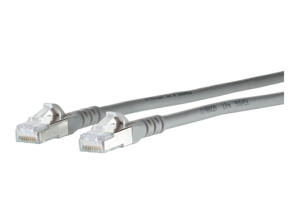 METZ CONNECT CAT 6a S/FTP 50cm Patchkabel Grey