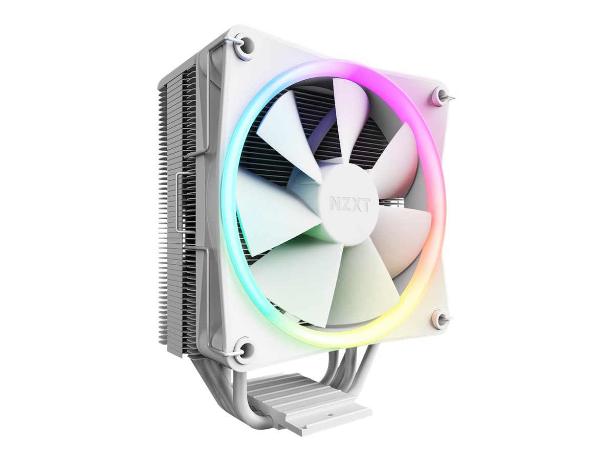 NZXT T120 RGB Processor-køler 1-pack Hvid 120 mm