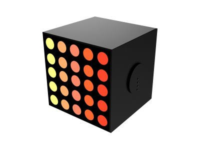 Yeelight Cube YLFWD-0010 - Smart lampe - LED - 2.5 W - RGB-lys - matrixkube