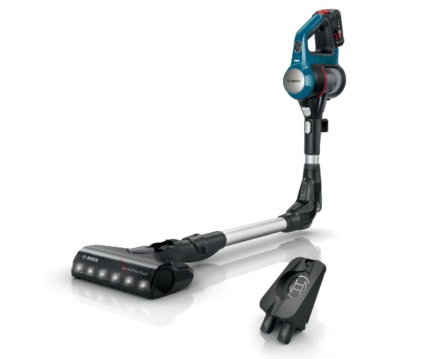 Bosch BSS71125AH, 2-in-1 stick vacuum, Poseløs, Sort, Blå, Dry, 82 dB, Batteri