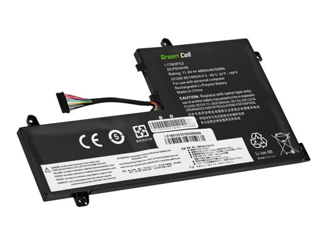 Green Cell Batteri til bærbar computer Litium-polymer 4800mAh