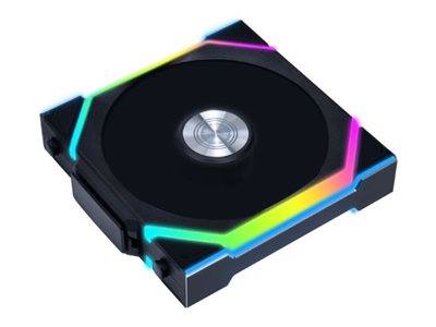 Lian Li UNI FAN SL120 - Indsats med blæser - trådløs, omvendt blad - 120 mm - sort