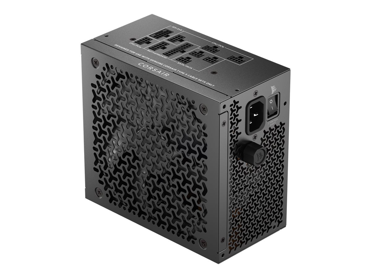 CORSAIR RMx SHIFT Series RM750x - Strømforsyning (intern) - helt modulær - ATX12V 3.1/ EPS12V - Cybenetics Gold - AC 100-240 V - 750 Watt - Europa