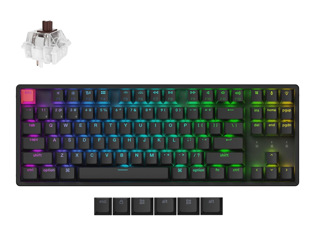 Keychron K8 Tastatur Mekanisk RGB Trådløs Kablet