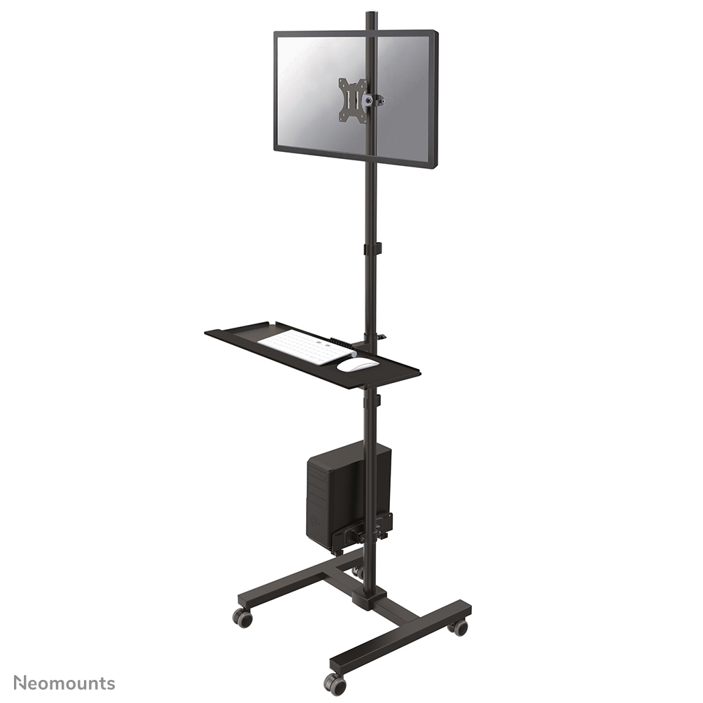 NewStar FPMA-MOBILE1700 Vogn med hjul LCD display / tastatur / mus / CPU 10"-32" billede