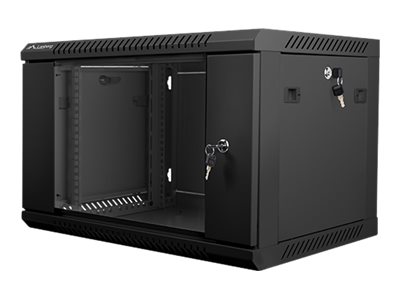 Lanberg WF01-6406-10B - 6U - Wall Mount Rack Cabinet