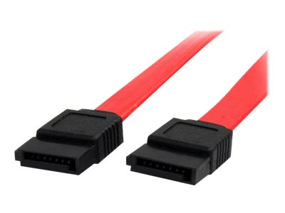 SATA-kabel Startech SATA24 - 6 Gbps, lige stik, rød