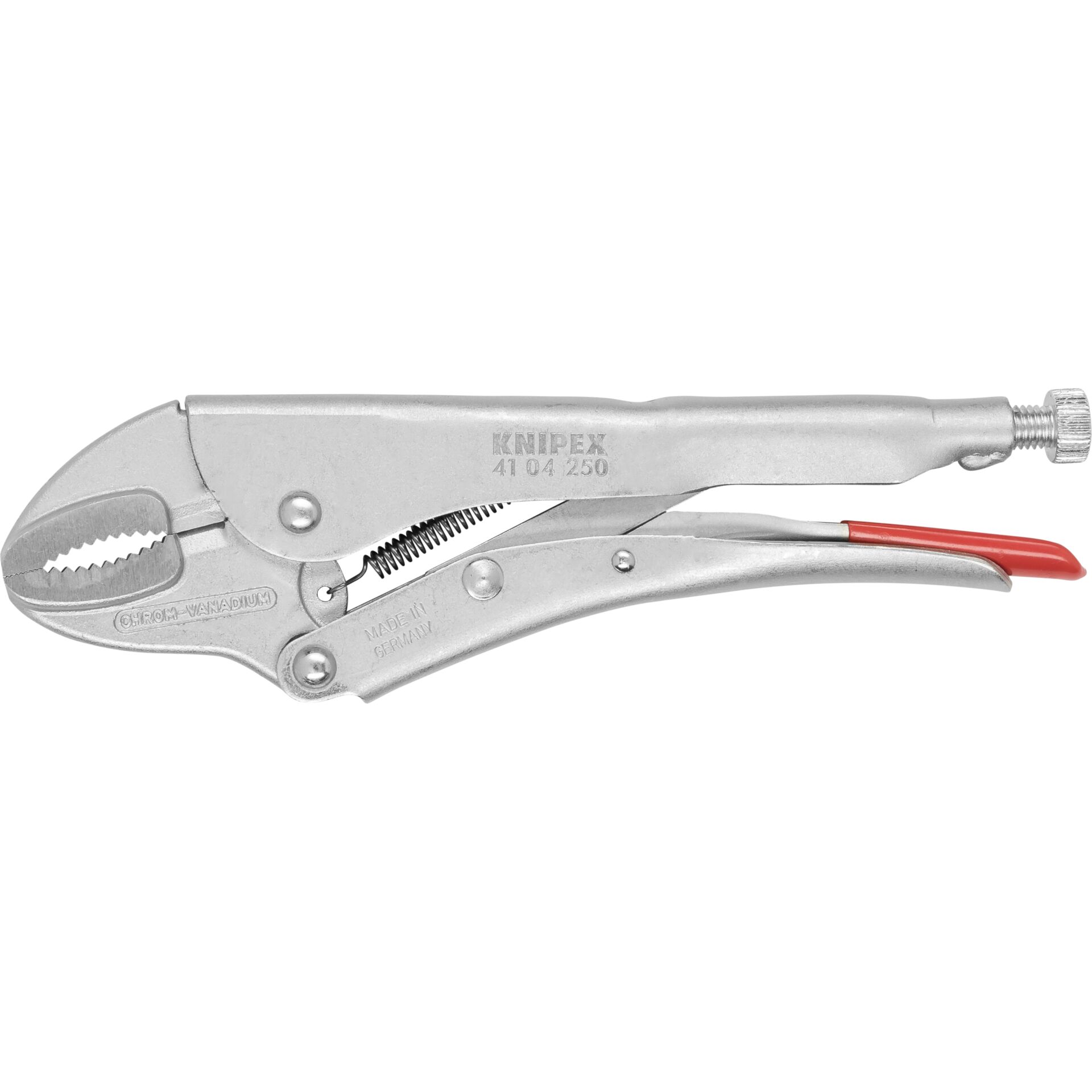 Knipex 41 04 250, Låsetænger, 4 cm, 3 cm, Krom-vanadium-stål, Stål, 250 mm