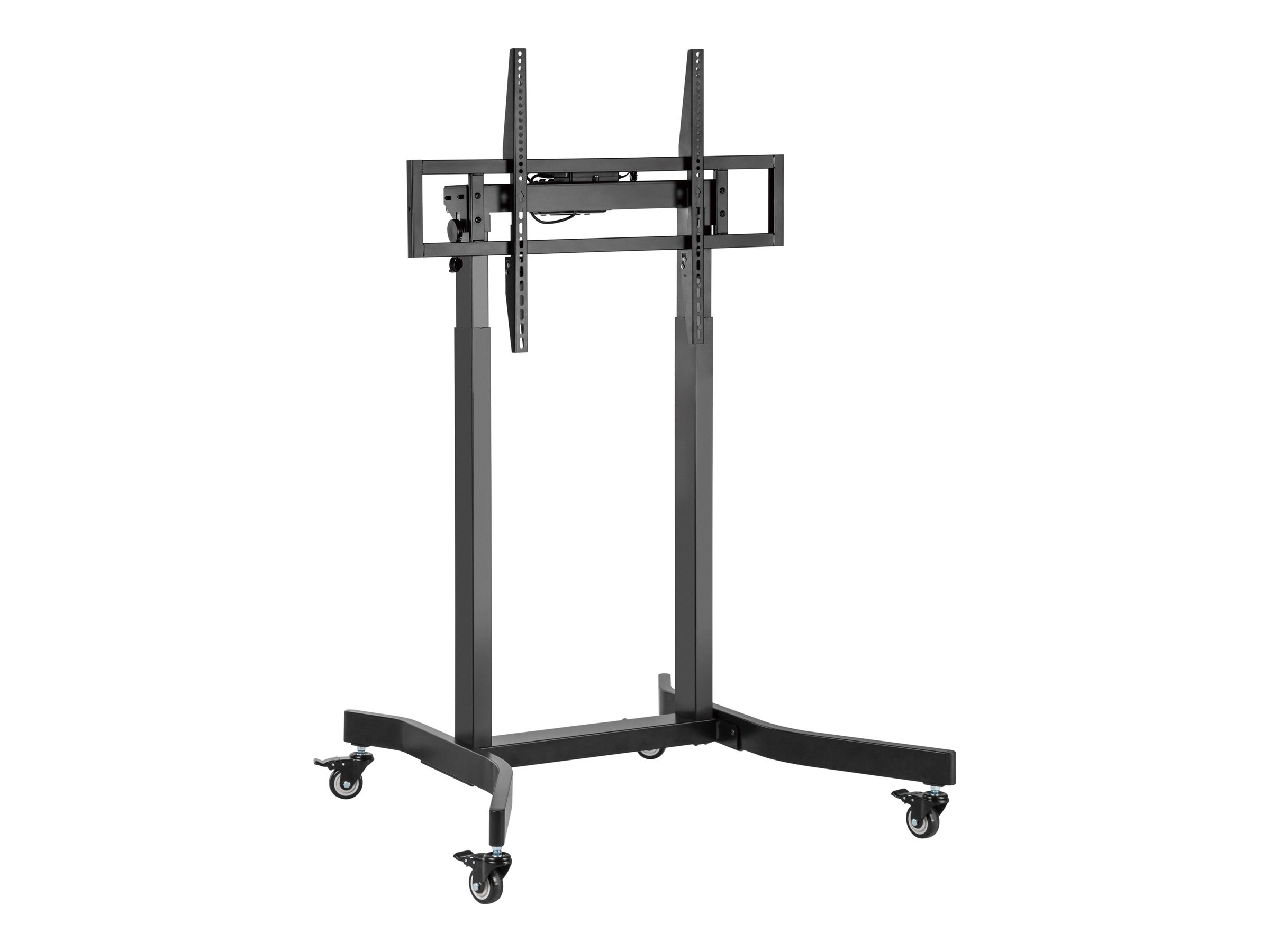 Techly trolley med motoriseret højdejustering - Op til 100" / 120 kg / VESA 800 x 600