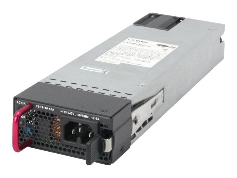 HPE X362 - Strømforsyning - hurtigstik/redundant (indstiksmodul) - AC 115-240 V - 1110 Watt - Europa - for HPE 5130 24, 5130 48, 5500-24, 5500-48, 5510 24, 5510 48  FlexNetwork 5510 24, 5510 48