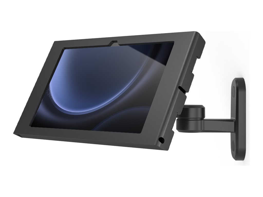 Compulocks Galaxy Tab S9/S9FE 10.9" Apex Enclosure Swing Wall Mount Black Tablet Monteringssæt