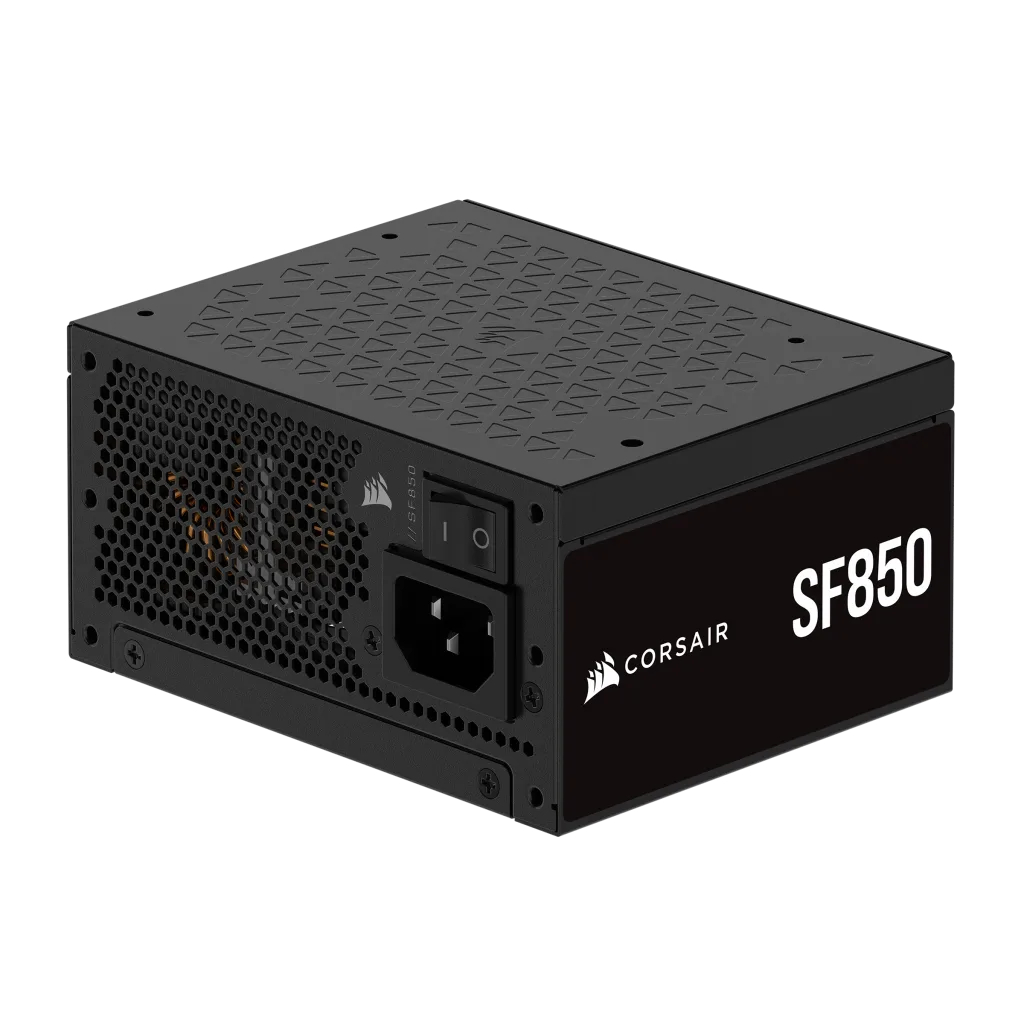 CORSAIR SF Series SF850 - Strømforsyning (intern) - ATX12V 3.1/ EPS12V - 80 PLUS Platinum - AC 100-240 V - 850 Watt - Europa