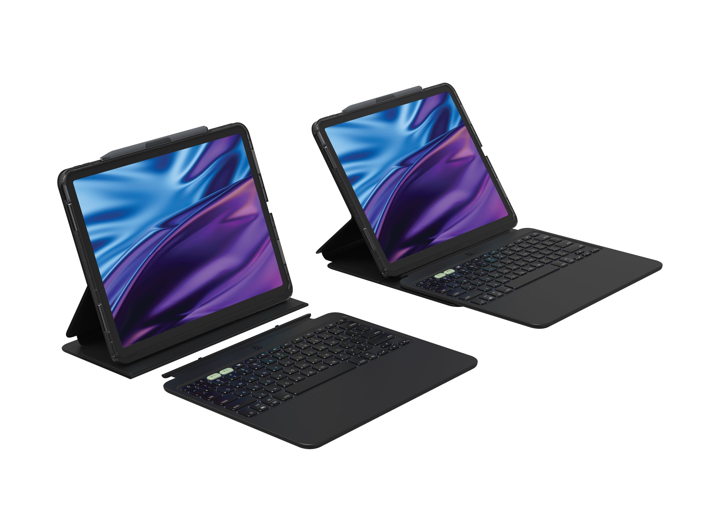 Zagg Pro Keys 2 Ipad Air 13 tommer (m2), Ipad Air 13 tommer (m3), Ipad Air 13 tommer (m4) Nordisk Sort