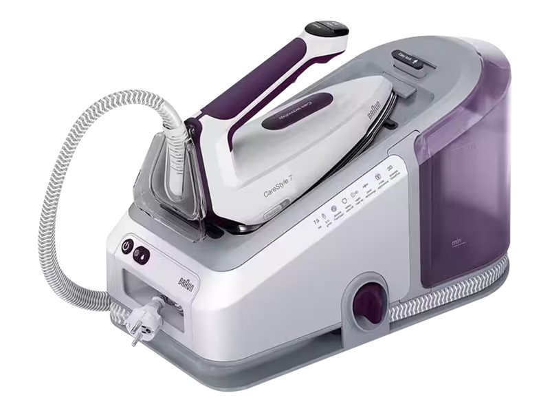 Braun CareStyle 7 IS 7266 Dampstrygejern 2700W Lilla Hvid