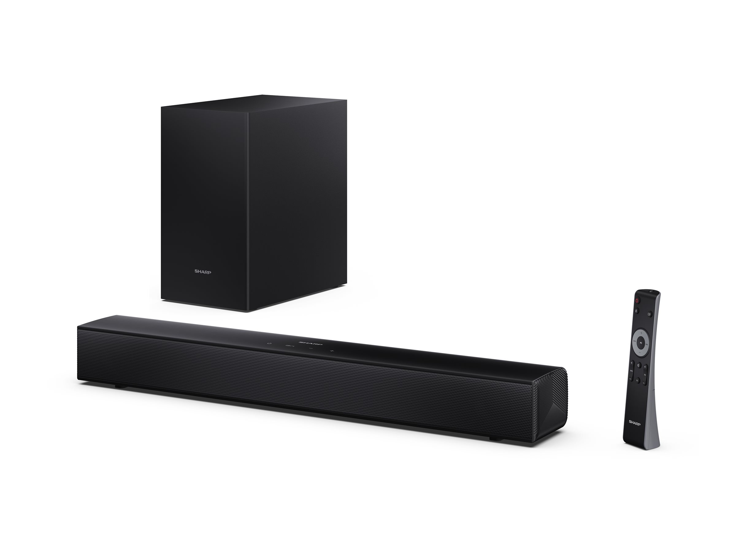 Sharp HT-SBW121 Soundbar med trådløs subwoofer sort (HT-SBW121)