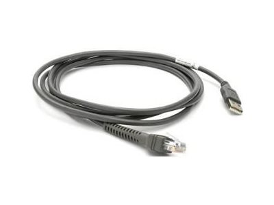Zebra USB Cable Serie A, Grey, 2.1m