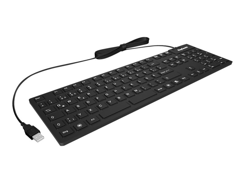 KeySonic KSK-8030 IN (UK) Tastatur Kablet UK engelsk