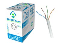 ALANTEC CAT 5e Ikke afskærmet parsnoet (UTP) 305m Bulkkabel Lysegrå