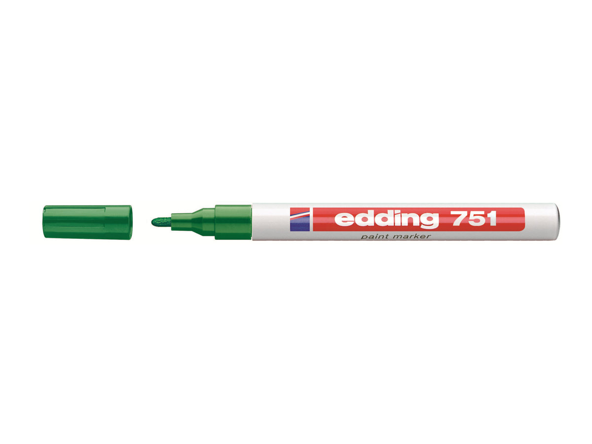 Paintmarker Edding 751 grøn (stk.)