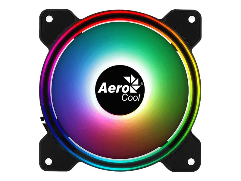 AeroCool Saturn 12F ARGB - case fan - Kabinet køler - 120mm - Sort