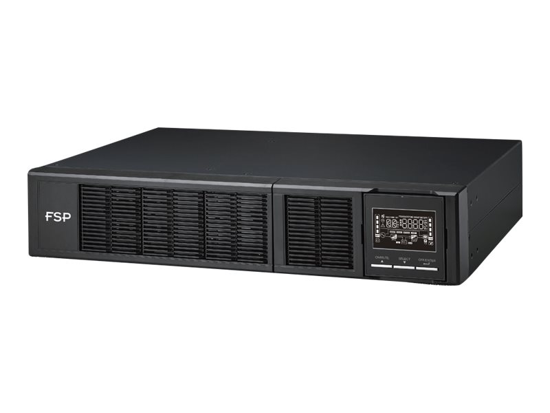 Fortron FSP Clippers RT 3K UPS – online dobbeltkonvertering, 3 kVA / 3.000 W