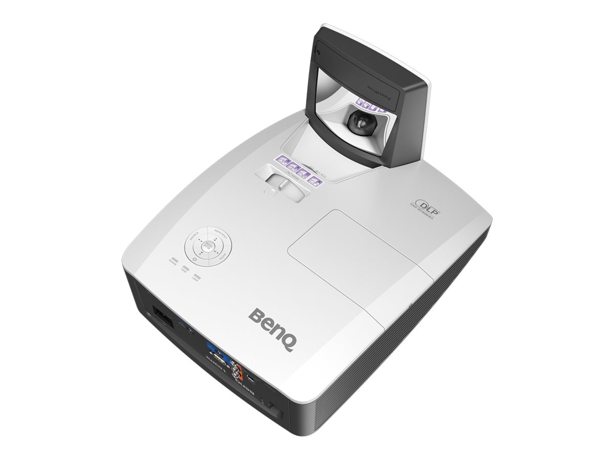 BenQ Projektor MH856UST+ - DLP projector - ultra short-throw - 3D - 1920 x 1080 - 3500 ANSI lumens
